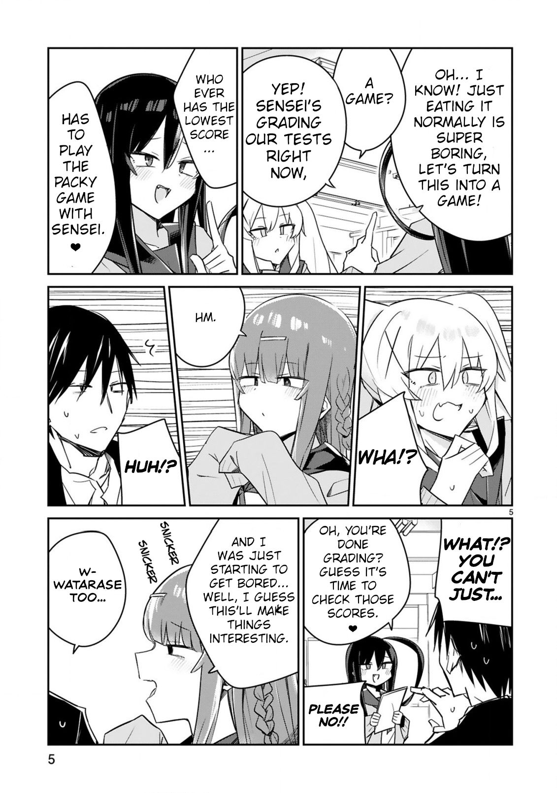 Loooser Loser Loser Loser Sensei Chapter 4 page 5 - Chapter 4