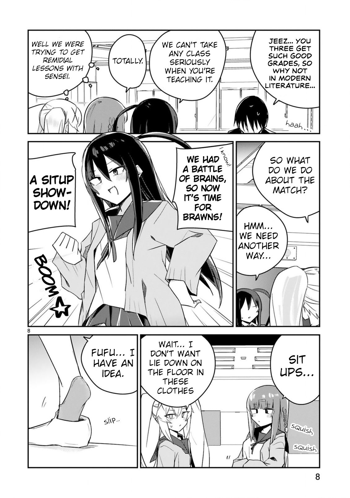 Loooser Loser Loser Loser Sensei Chapter 4 page 8 - Chapter 4