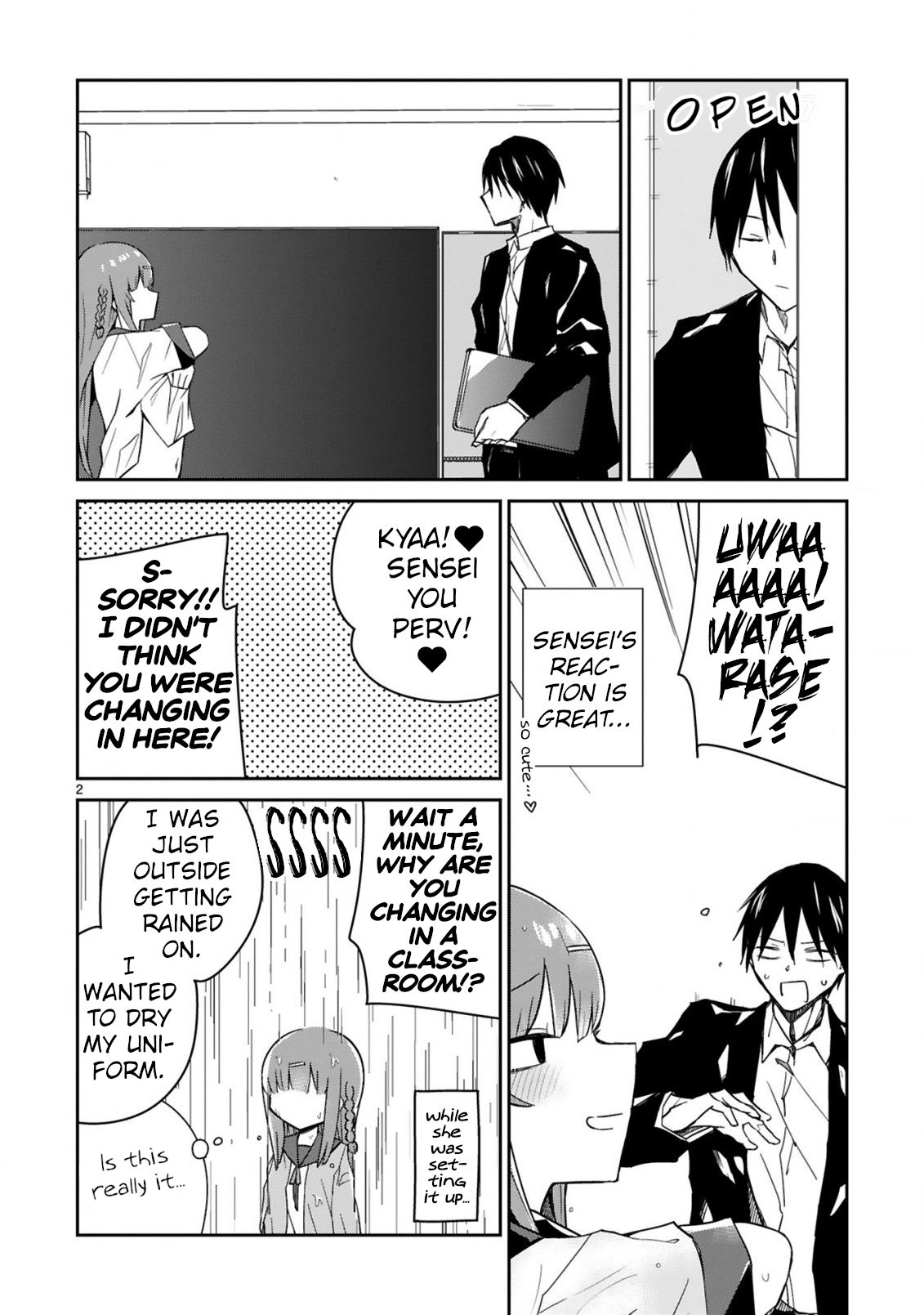 Loooser Loser Loser Loser Sensei Chapter 6 page 2 - Chapter 6