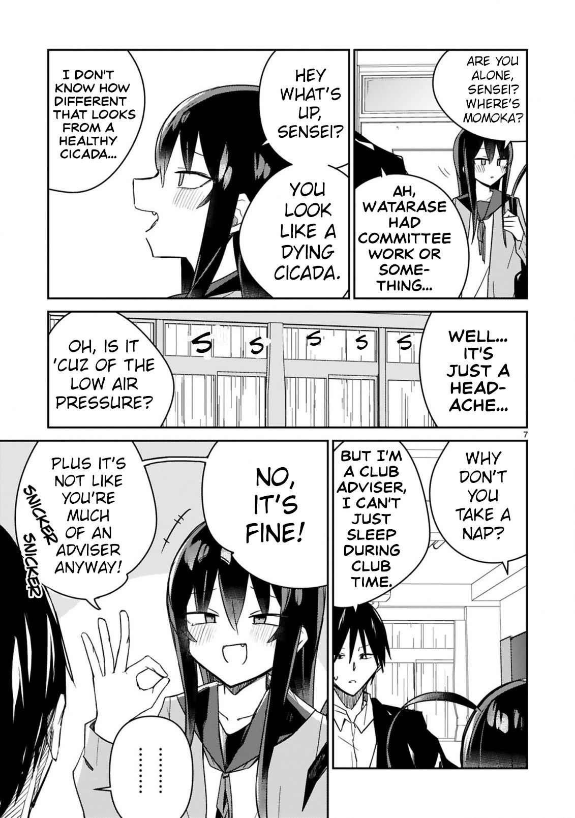 Loooser Loser Loser Loser Sensei Chapter 6 page 7 - Chapter 6