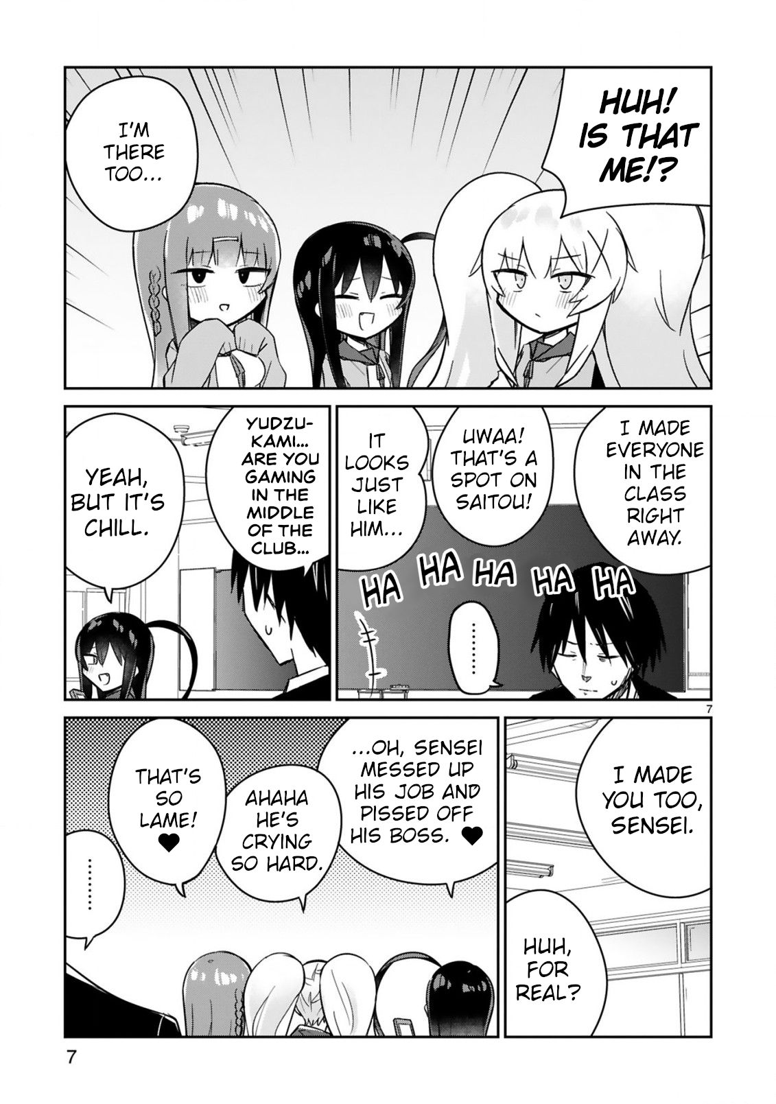 Loooser Loser Loser Loser Sensei Chapter 7 page 7 - Chapter 7