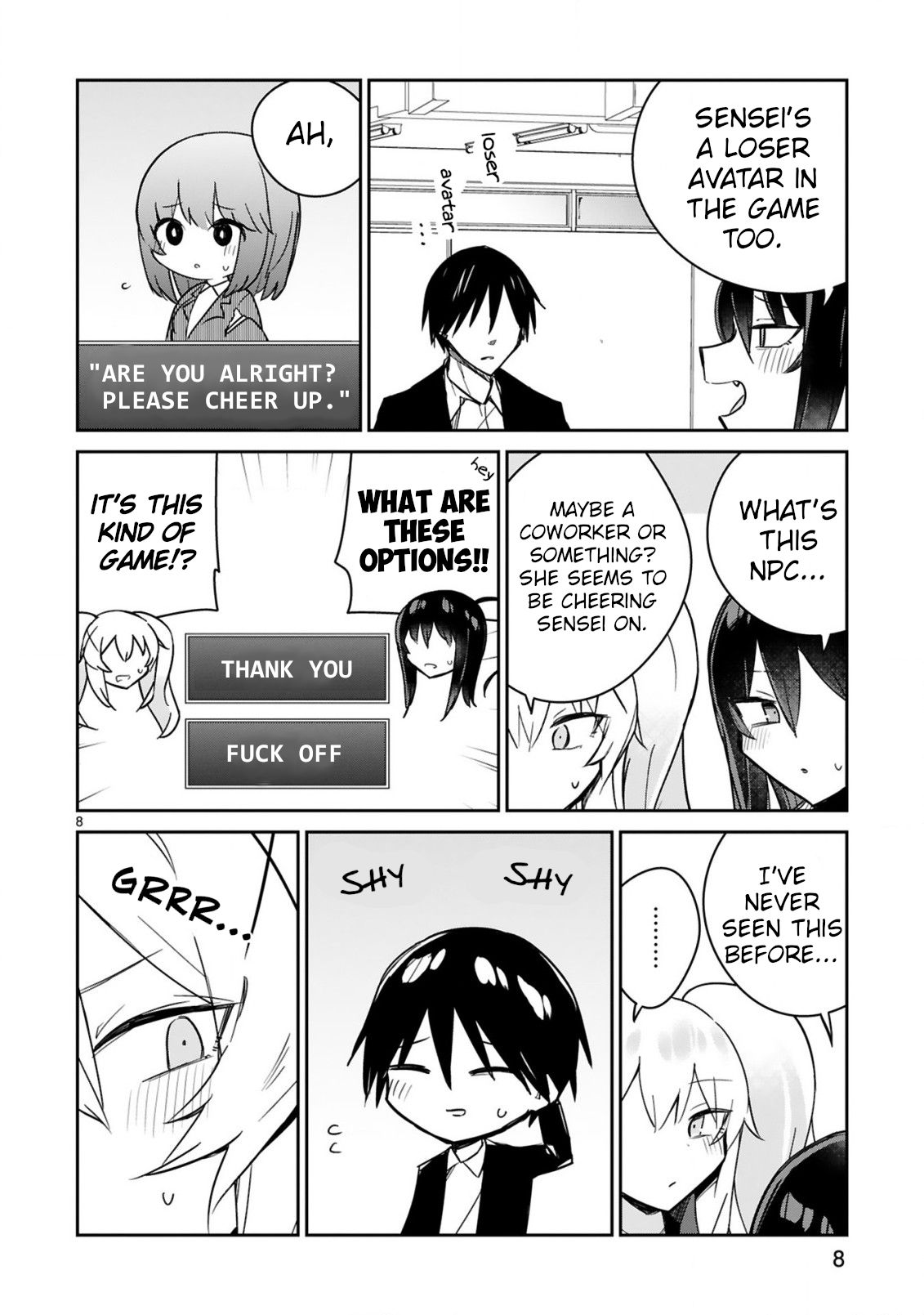 Loooser Loser Loser Loser Sensei Chapter 7 page 8 - Chapter 7