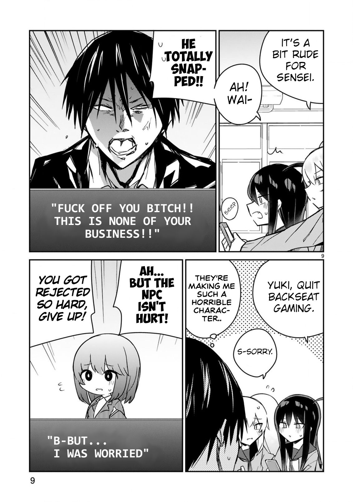 Loooser Loser Loser Loser Sensei Chapter 7 page 9 - Chapter 7