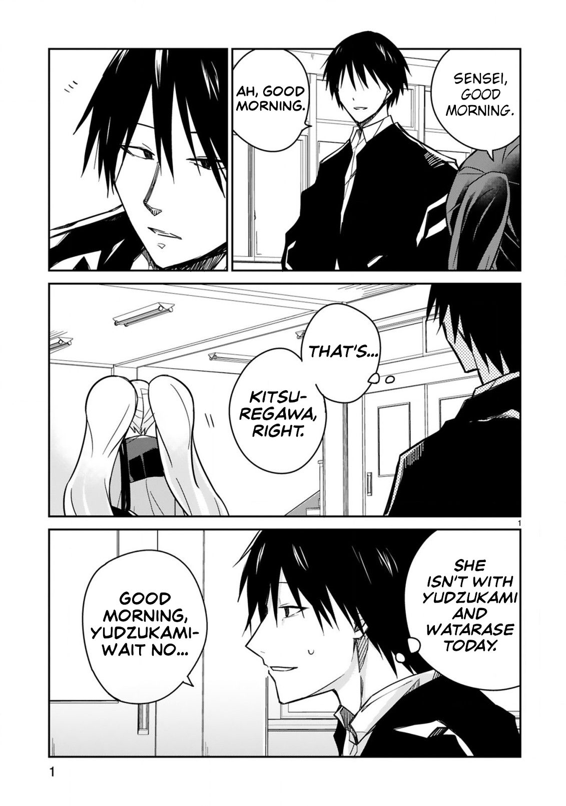 Loooser Loser Loser Loser Sensei Chapter 9 page 1 - Chapter 9