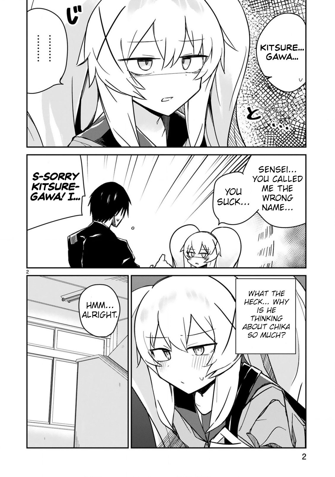 Loooser Loser Loser Loser Sensei Chapter 9 page 2 - Chapter 9