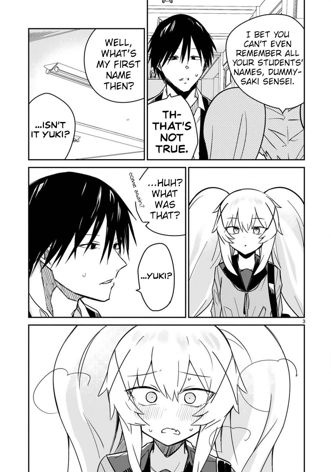 Loooser Loser Loser Loser Sensei Chapter 9 page 3 - Chapter 9