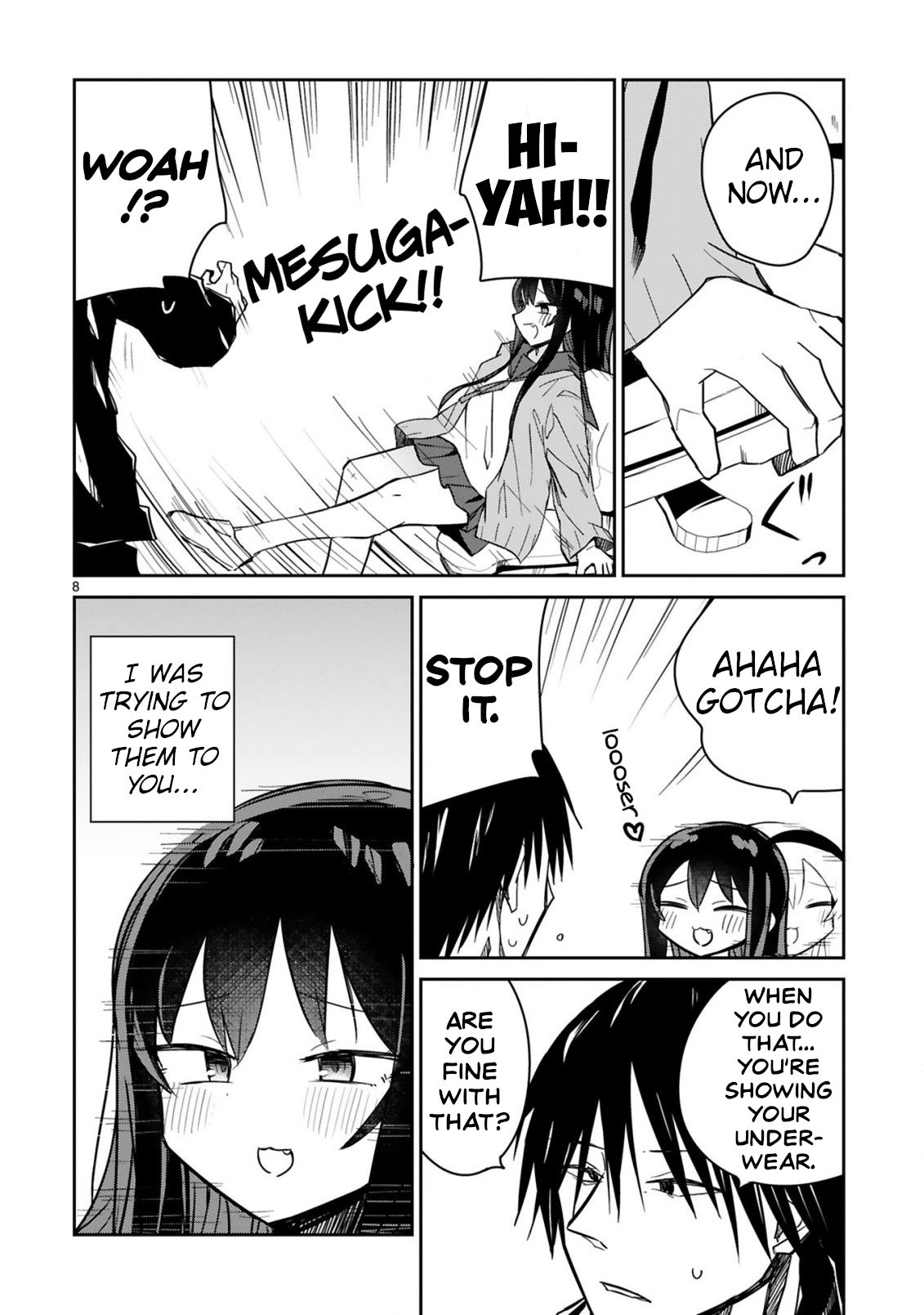 Loooser Loser Loser Loser Sensei Chapter 9 page 8 - Chapter 9
