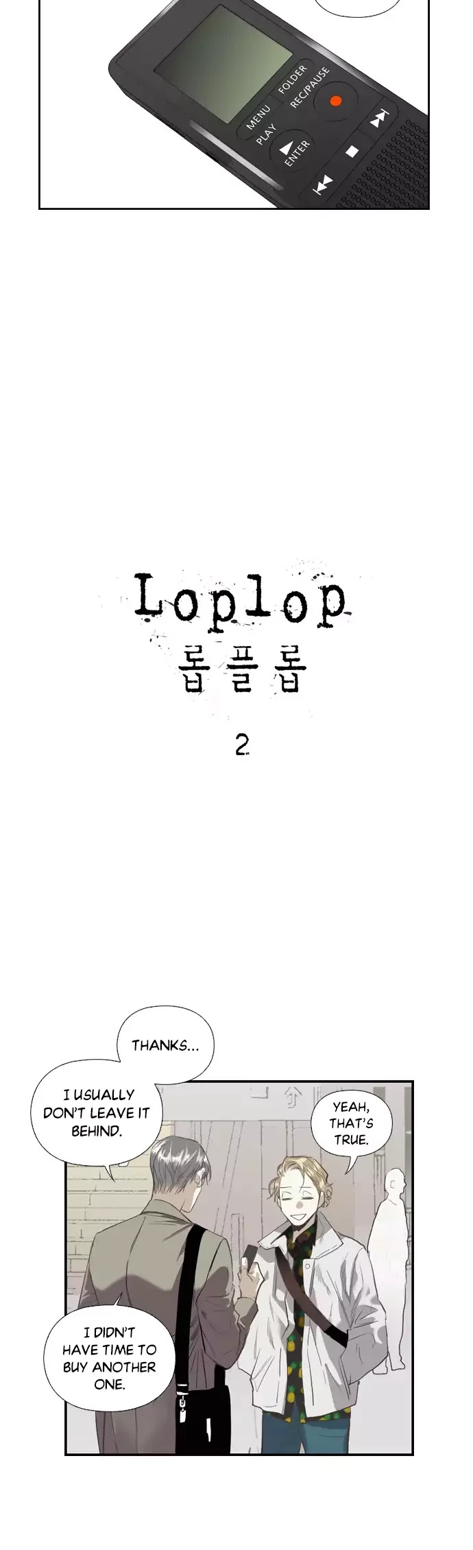 Loplop Chapter 2 page 2 - Chapter 2