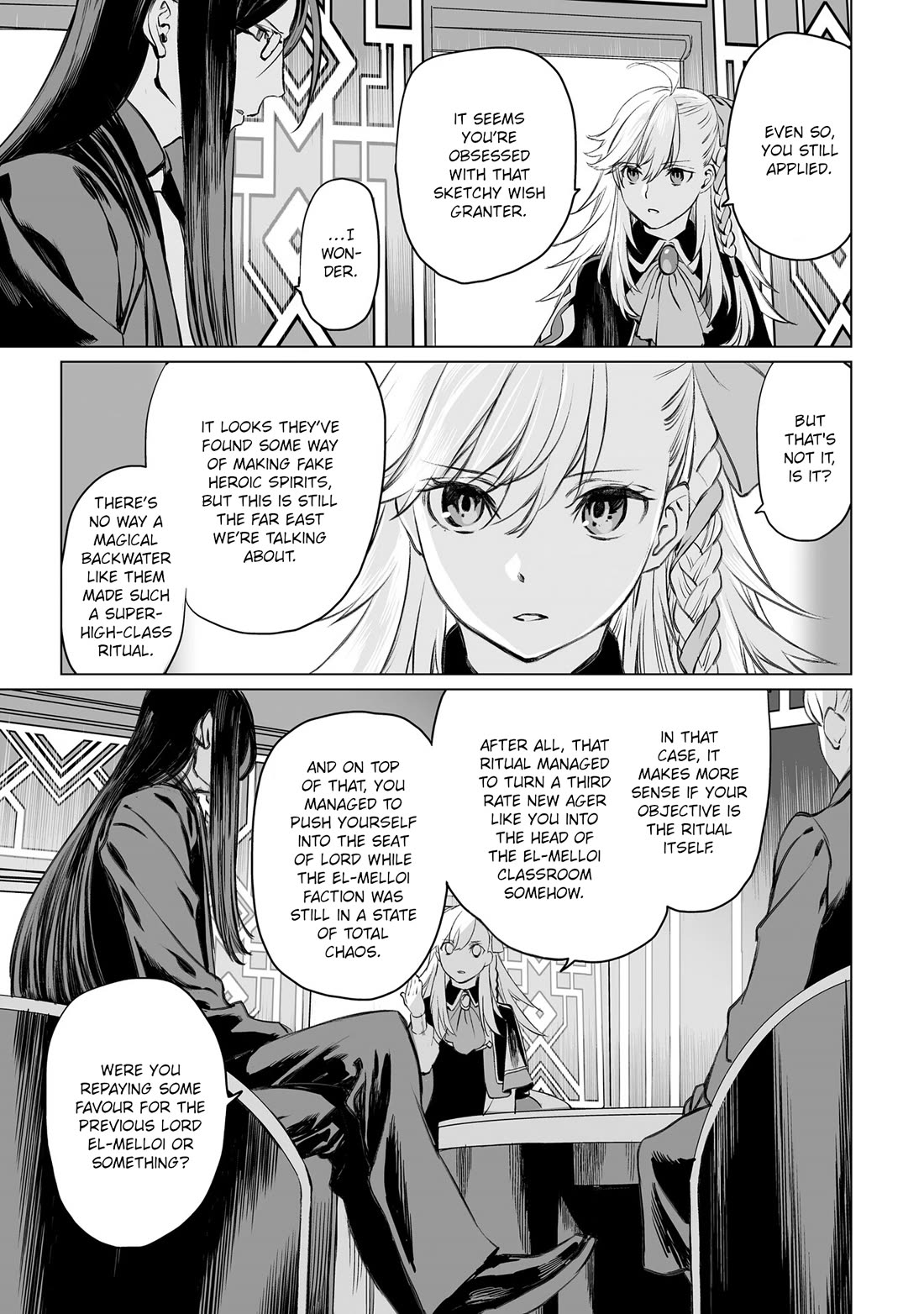 Lord El-Melloi II-sei no Jikenbo Chapter 39 page 3 - Chapter 39