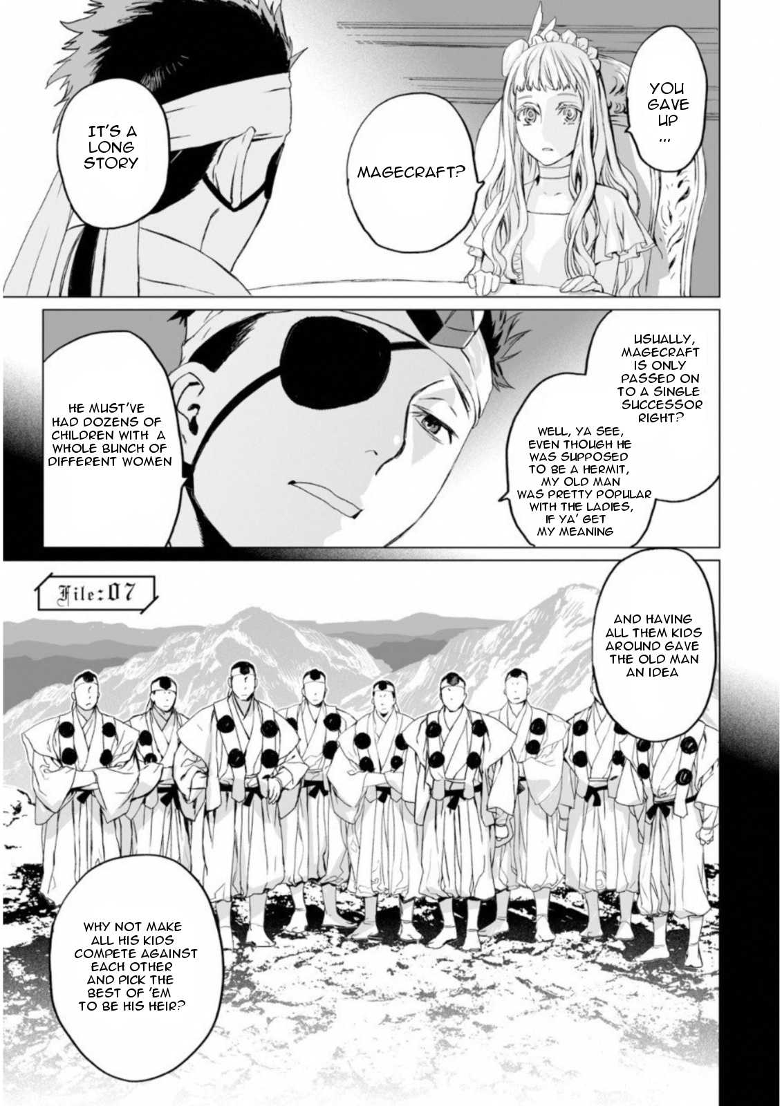 Lord El-Melloi II-sei no Jikenbo Chapter 7 page 1 - Chapter 7
