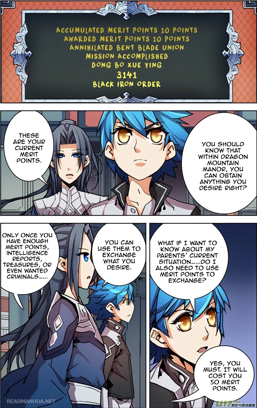 Lord Xue Ying Chapter 4.2 page 9 - Chapter 4.2: Black Iron Order (2)