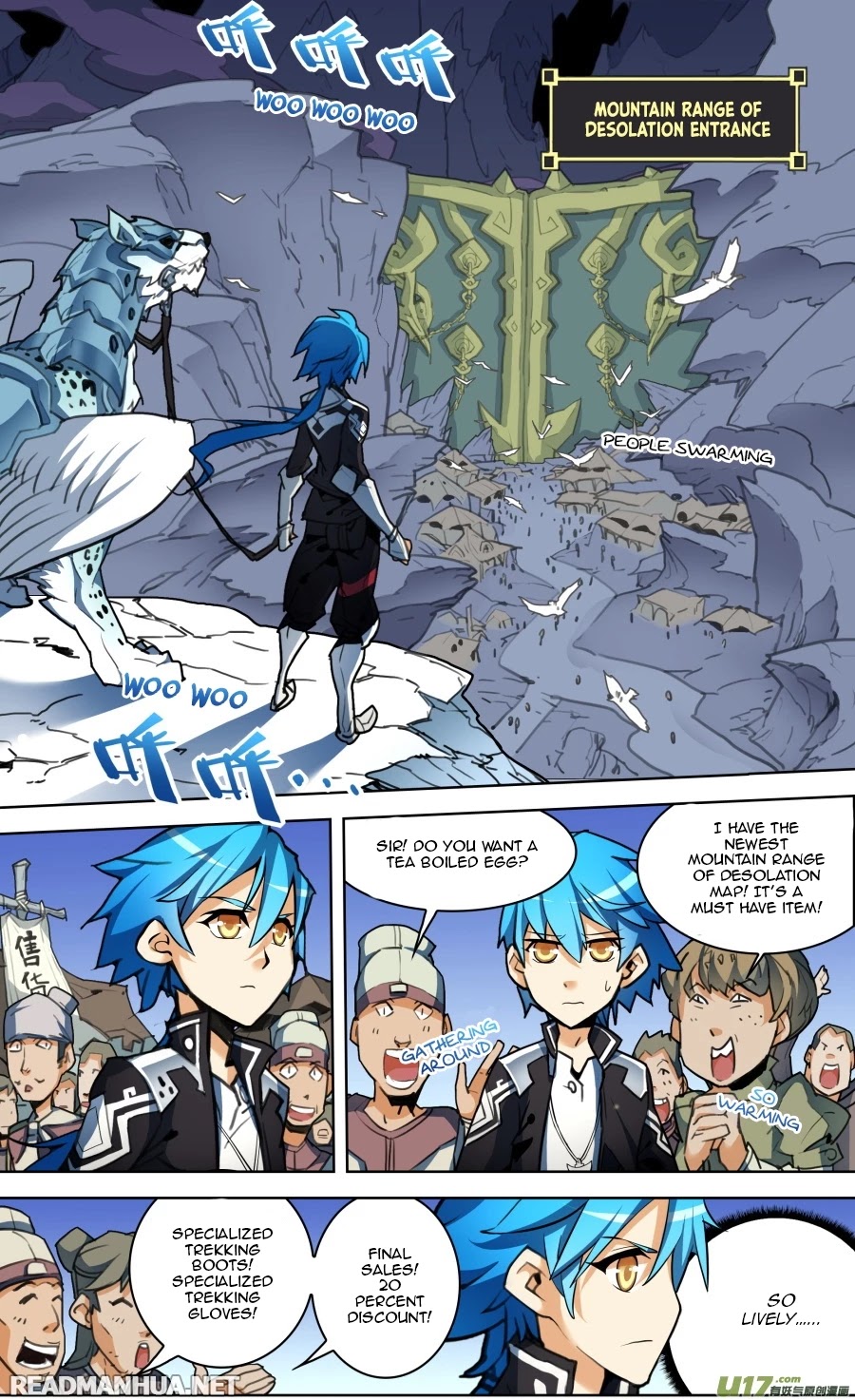 Lord Xue Ying Chapter 6.1 page 5 - Chapter 6.1: Entrance of Mountain Range of Desolation (1)