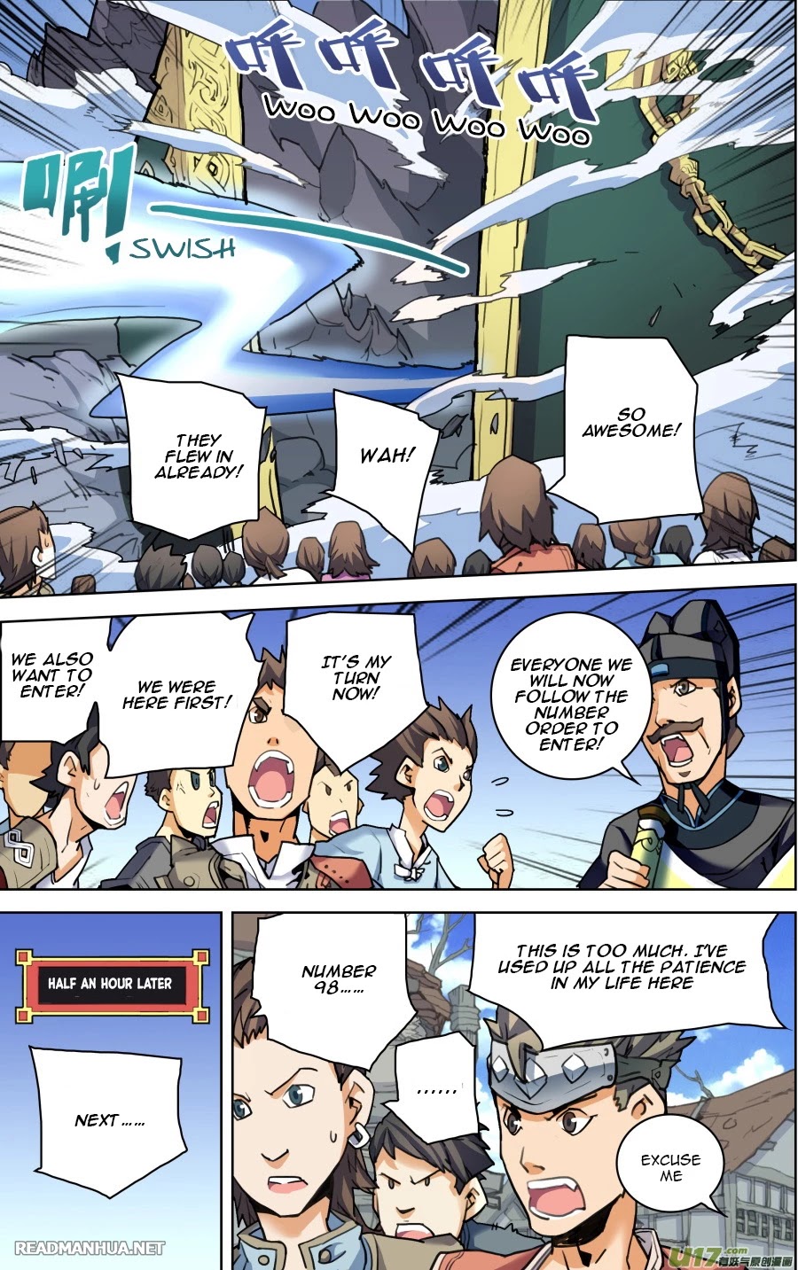 Lord Xue Ying Chapter 6.3 page 5 - Chapter 6.3: Entrance of Mountain Range of Desolation (3)
