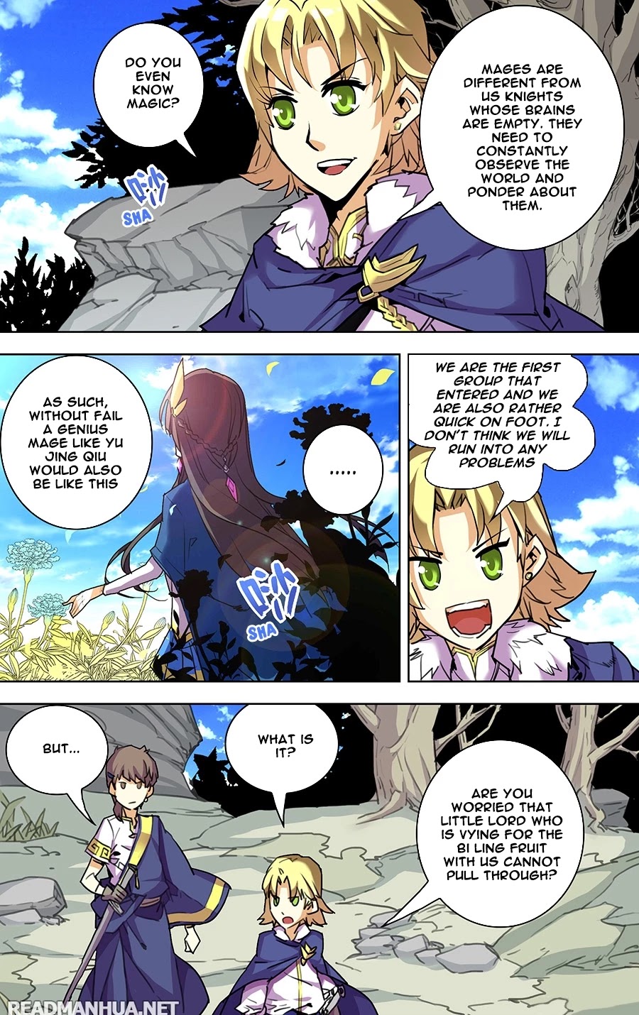 Lord Xue Ying Chapter 7.1 page 9 - Chapter 7.1: Young Lady & Shadow Leopard