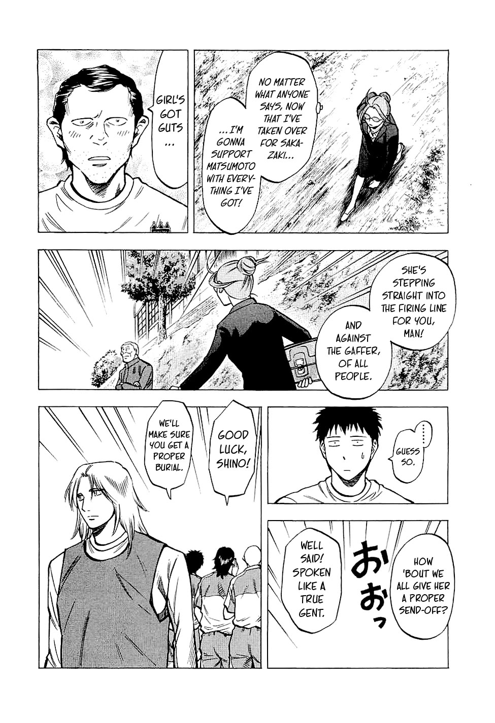 Lost Man Chapter 83 page 10 - Chapter 83: Matsumoto in the Starting Eleven?