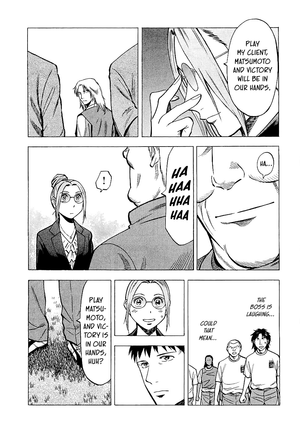 Lost Man Chapter 83 page 13 - Chapter 83: Matsumoto in the Starting Eleven?