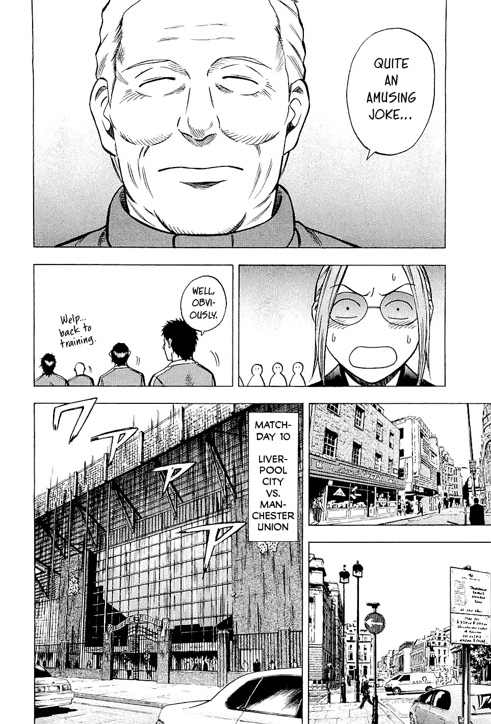 Lost Man Chapter 83 page 14 - Chapter 83: Matsumoto in the Starting Eleven?