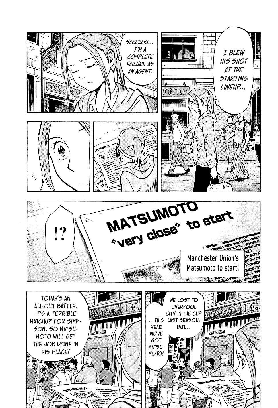 Lost Man Chapter 83 page 15 - Chapter 83: Matsumoto in the Starting Eleven?