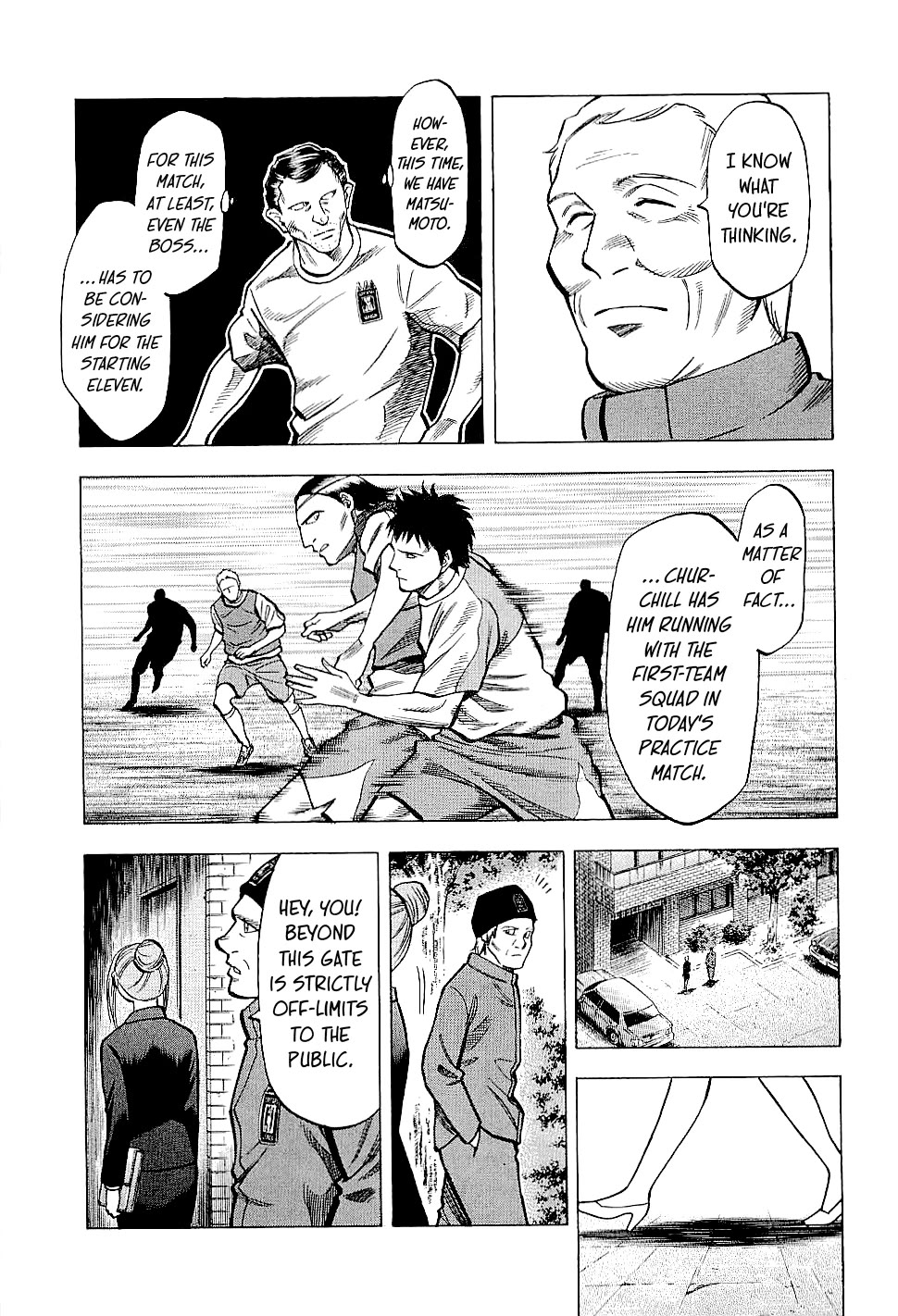 Lost Man Chapter 83 page 5 - Chapter 83: Matsumoto in the Starting Eleven?