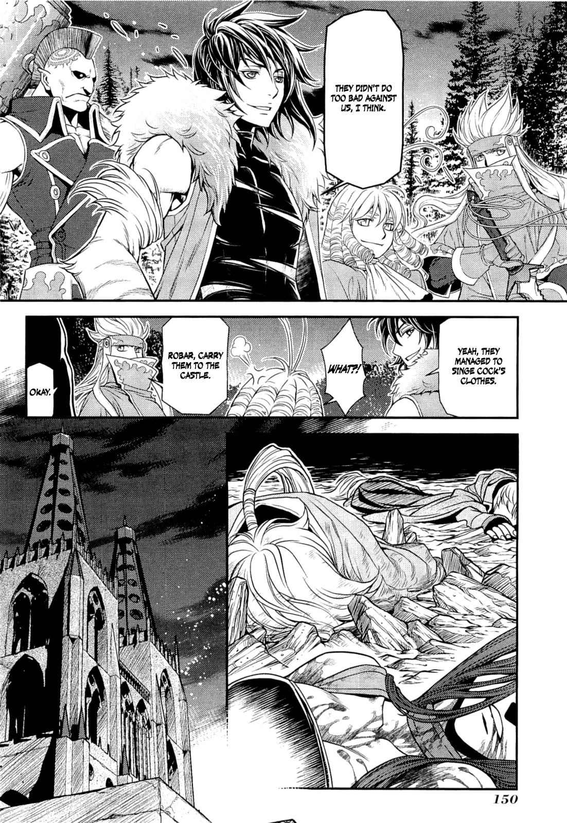 Lost Seven Chapter 10 page 12 - Chapter 10: Der Hahnenbalken / The Beam