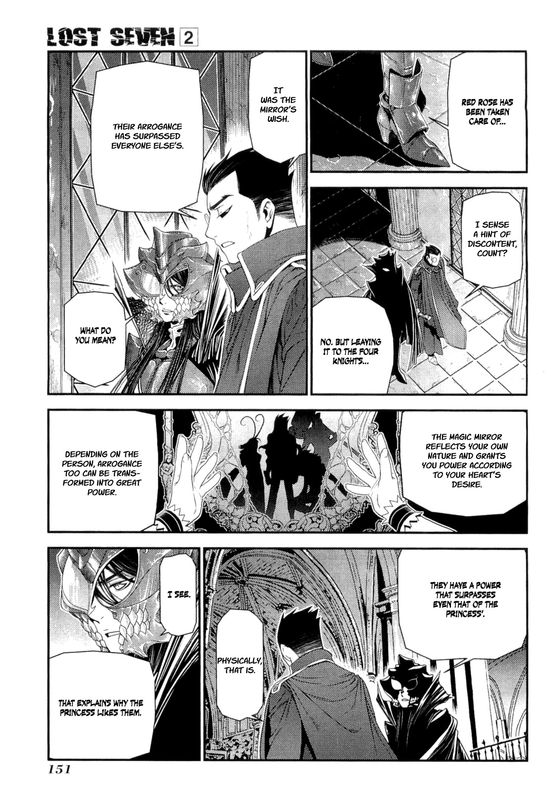 Lost Seven Chapter 10 page 13 - Chapter 10: Der Hahnenbalken / The Beam