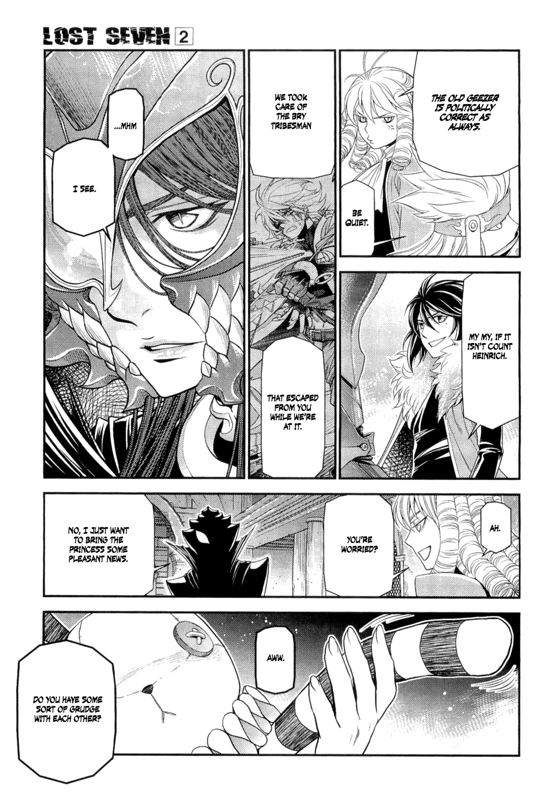 Lost Seven Chapter 10 page 15 - Chapter 10: Der Hahnenbalken / The Beam