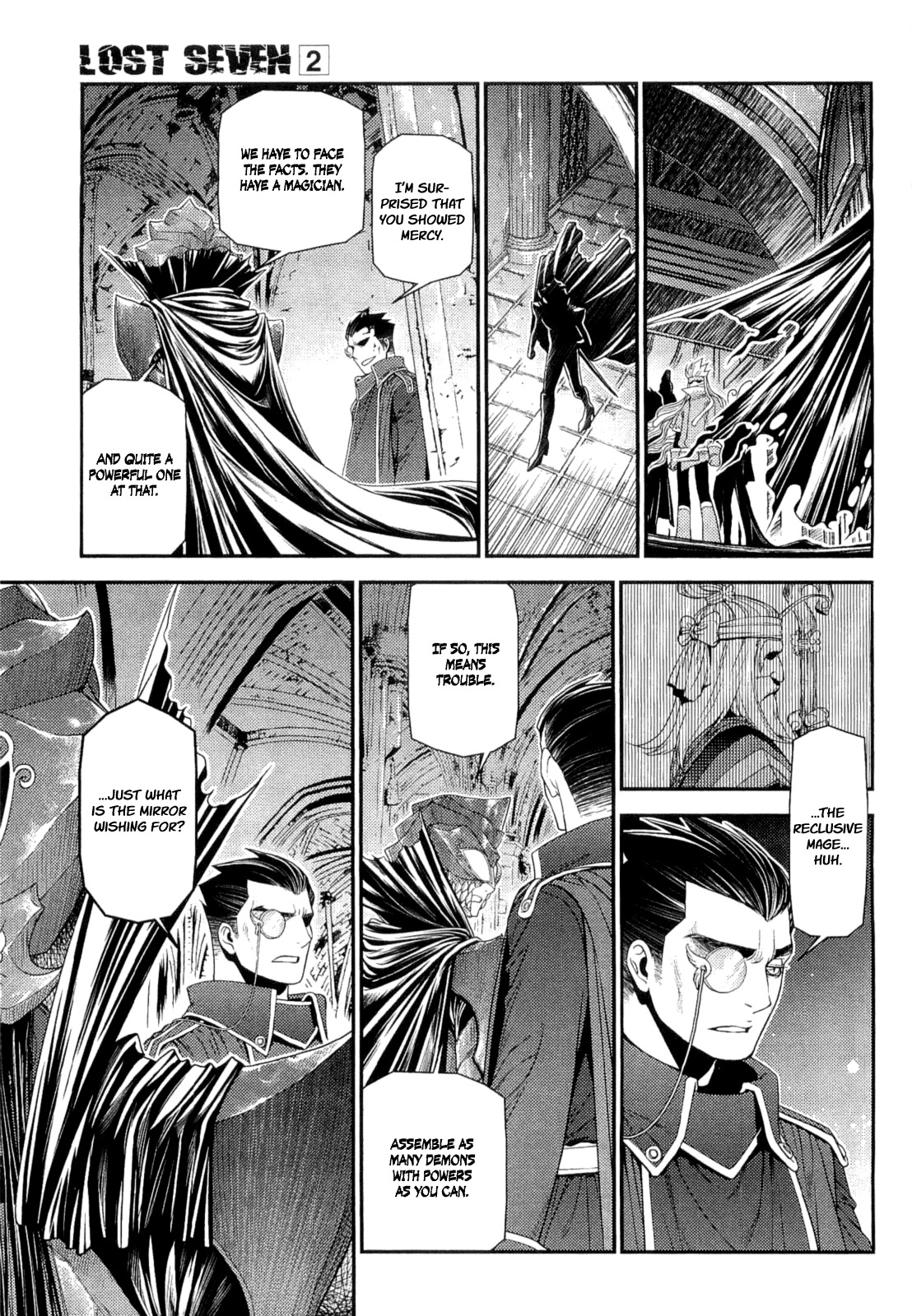 Lost Seven Chapter 10 page 23 - Chapter 10: Der Hahnenbalken / The Beam