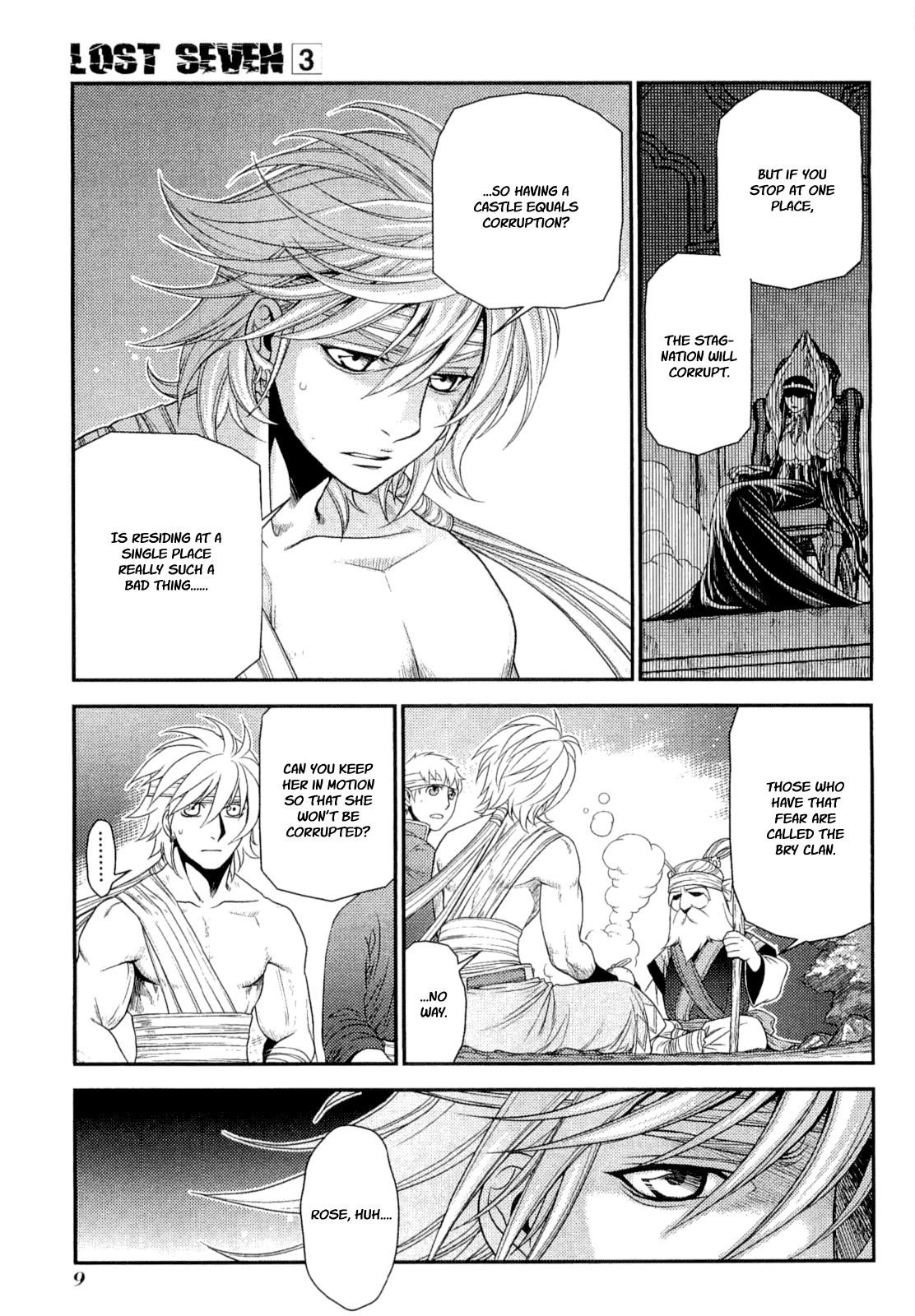 Lost Seven Chapter 11 page 11 - Chapter 11: Das Wasser des Lebens / The Water of Life
