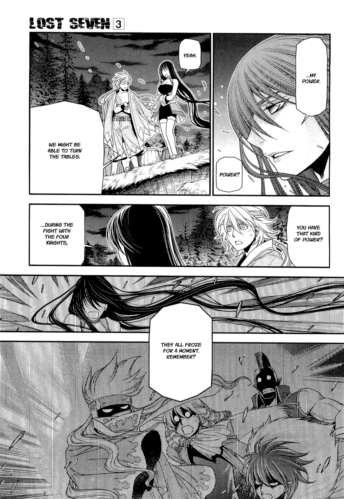Lost Seven Chapter 11 page 13 - Chapter 11: Das Wasser des Lebens / The Water of Life