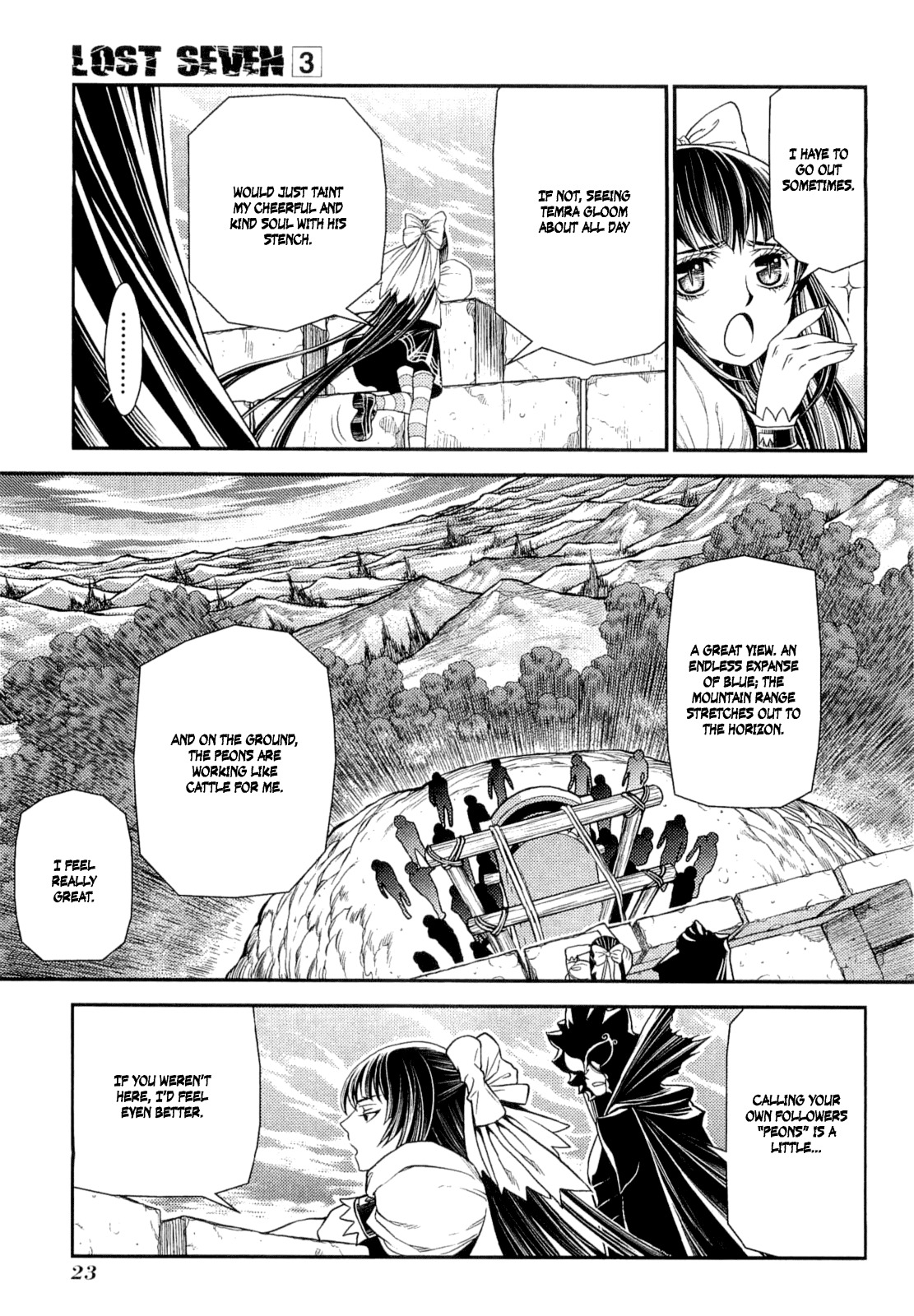Lost Seven Chapter 11 page 25 - Chapter 11: Das Wasser des Lebens / The Water of Life
