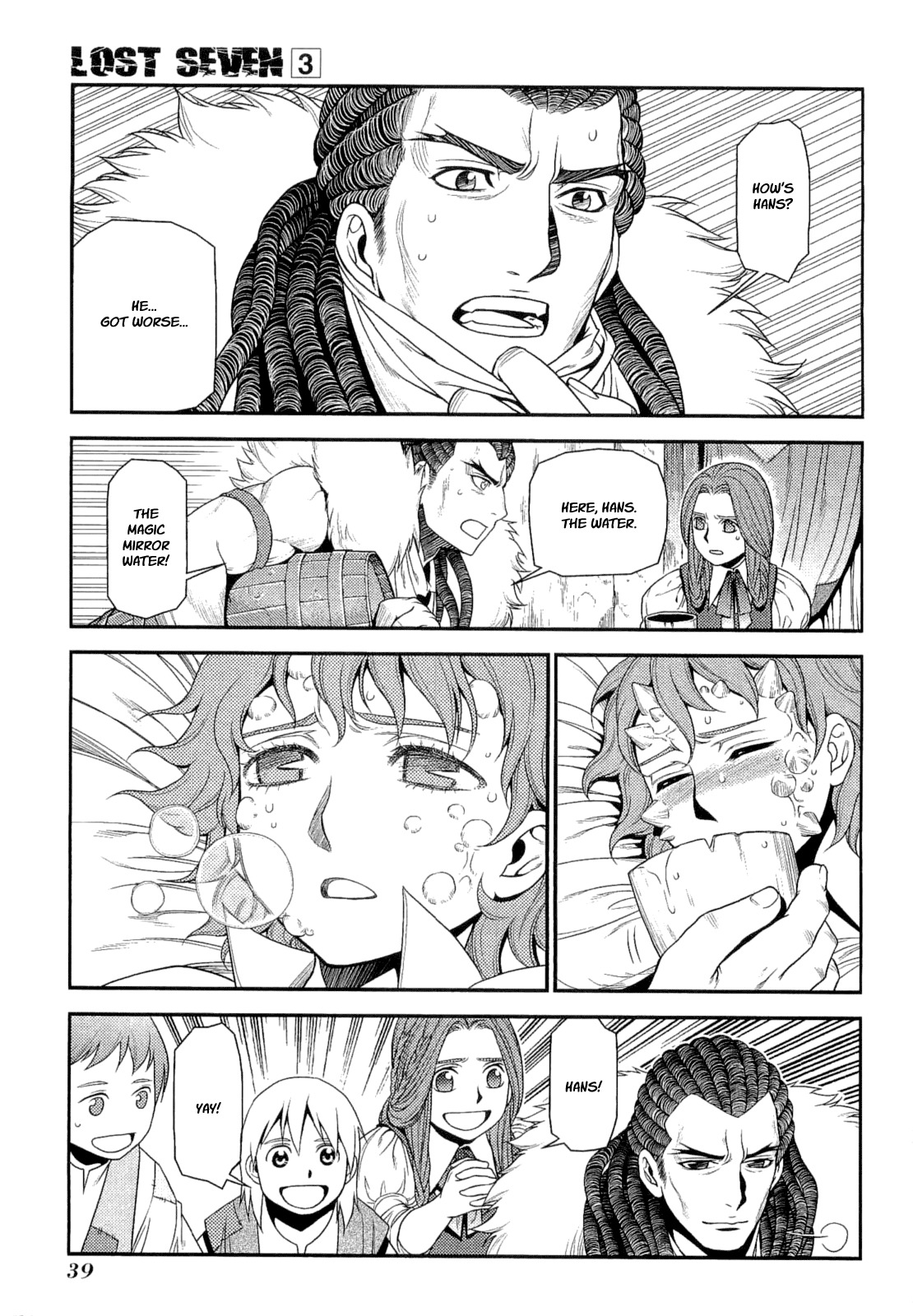 Lost Seven Chapter 11 page 40 - Chapter 11: Das Wasser des Lebens / The Water of Life
