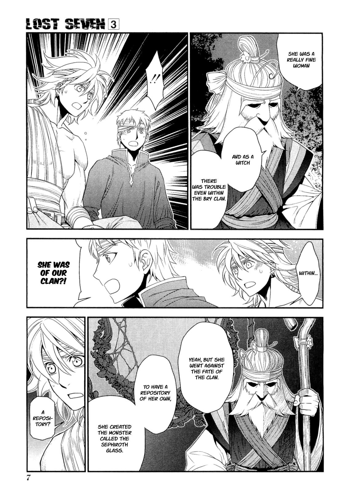 Lost Seven Chapter 11 page 9 - Chapter 11: Das Wasser des Lebens / The Water of Life