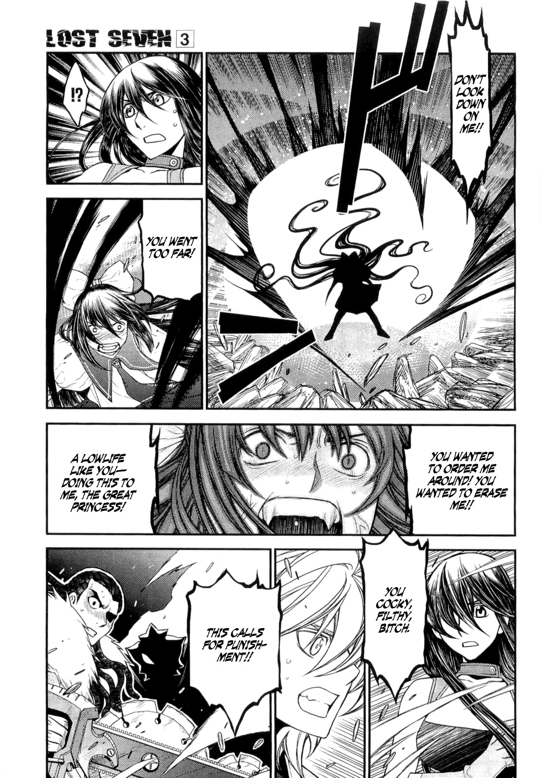 Lost Seven Chapter 14 page 17 - Chapter 14: Die Bienenkönigin / The Queen Bee