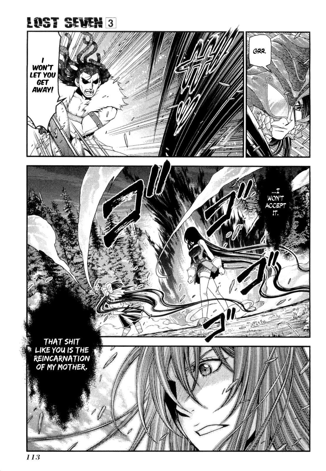 Lost Seven Chapter 14 page 5 - Chapter 14: Die Bienenkönigin / The Queen Bee