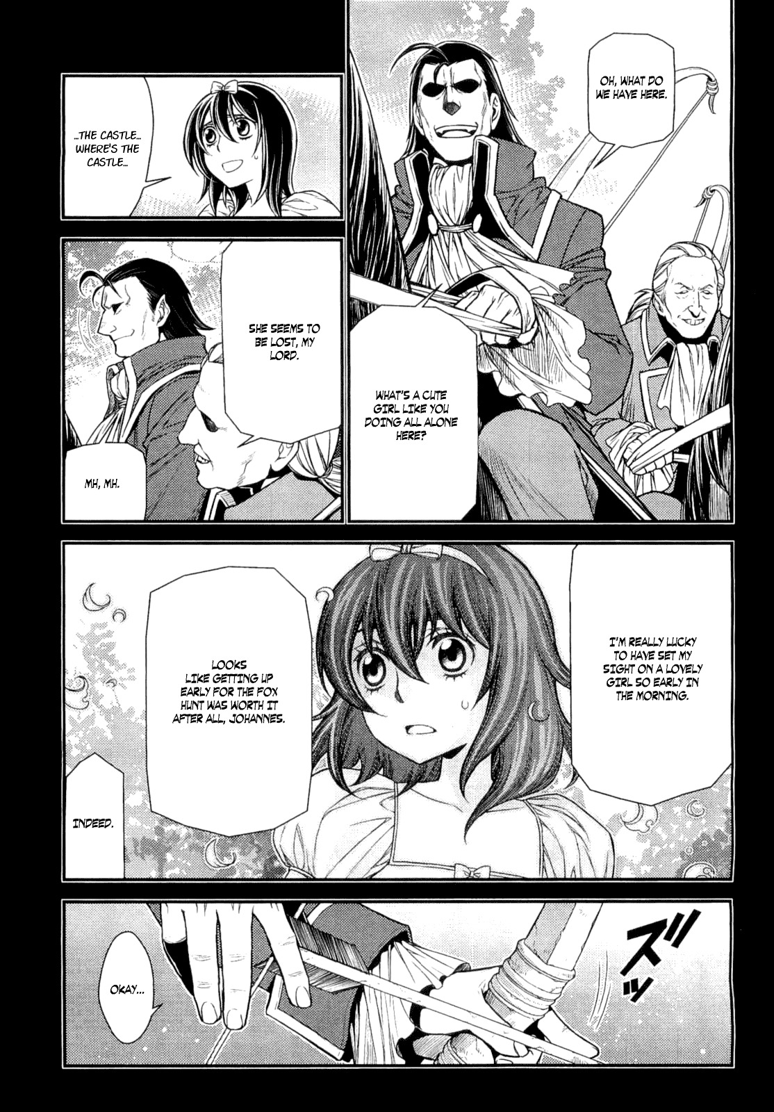 Lost Seven Chapter 15 page 5 - Chapter 15: Der Hase und der Igel / The Hare and the Hedgehog