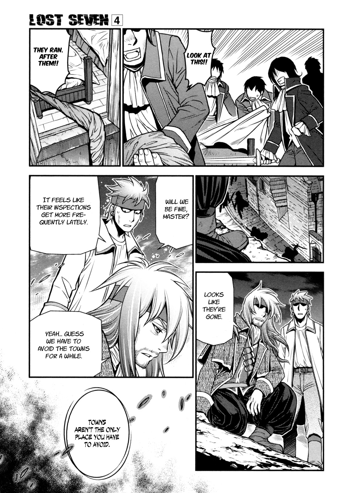 Lost Seven Chapter 16 page 11 - Chapter 16: Das Eselein / The Donkey