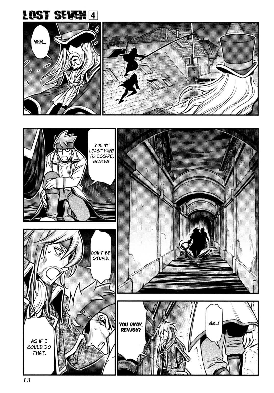 Lost Seven Chapter 16 page 17 - Chapter 16: Das Eselein / The Donkey