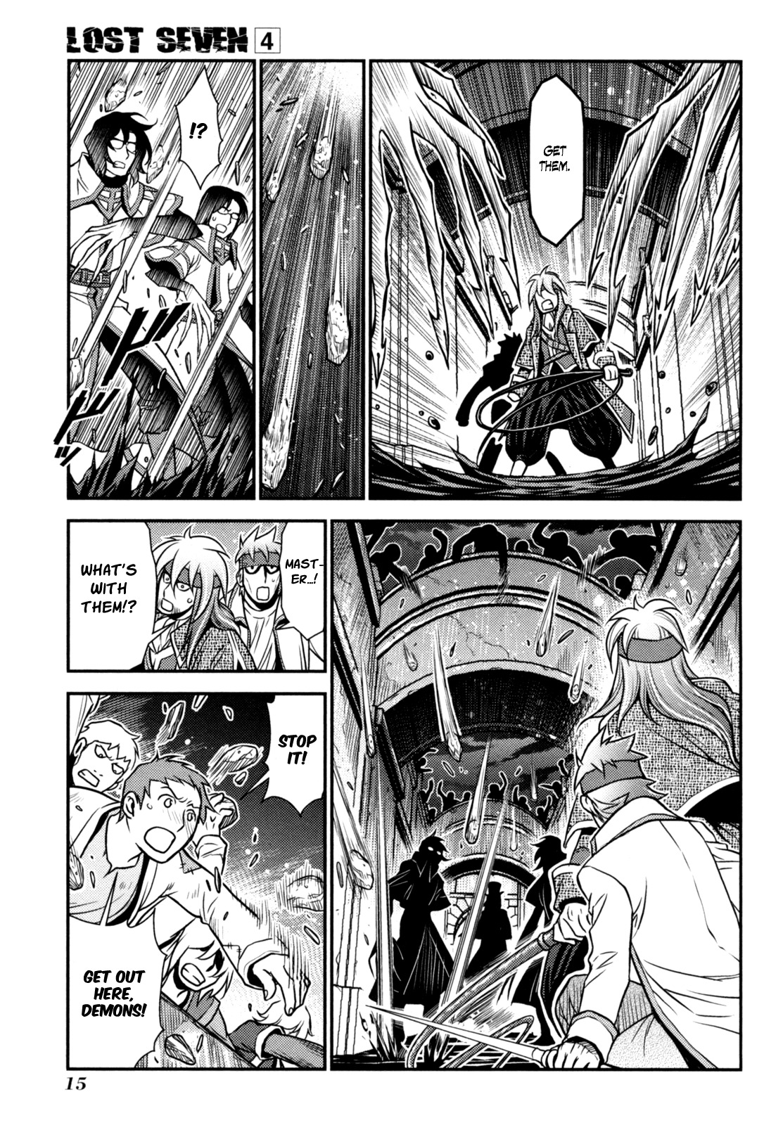 Lost Seven Chapter 16 page 19 - Chapter 16: Das Eselein / The Donkey