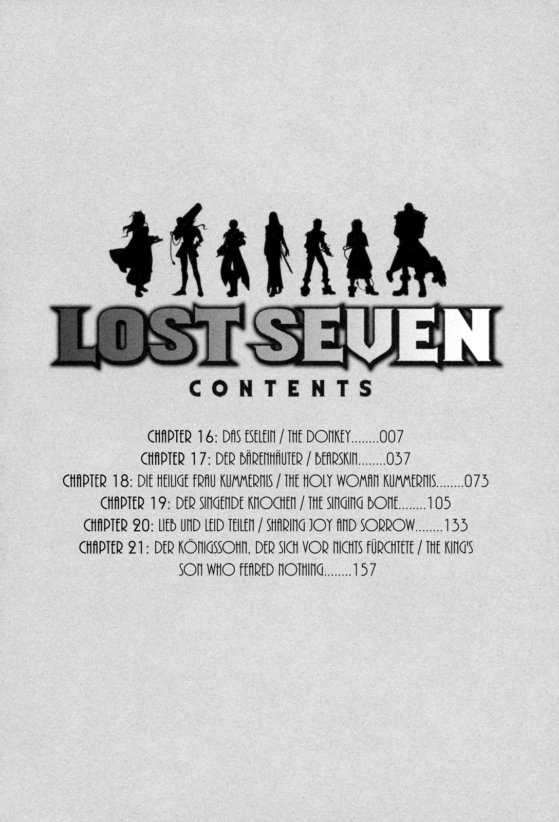 Lost Seven Chapter 16 page 6 - Chapter 16: Das Eselein / The Donkey