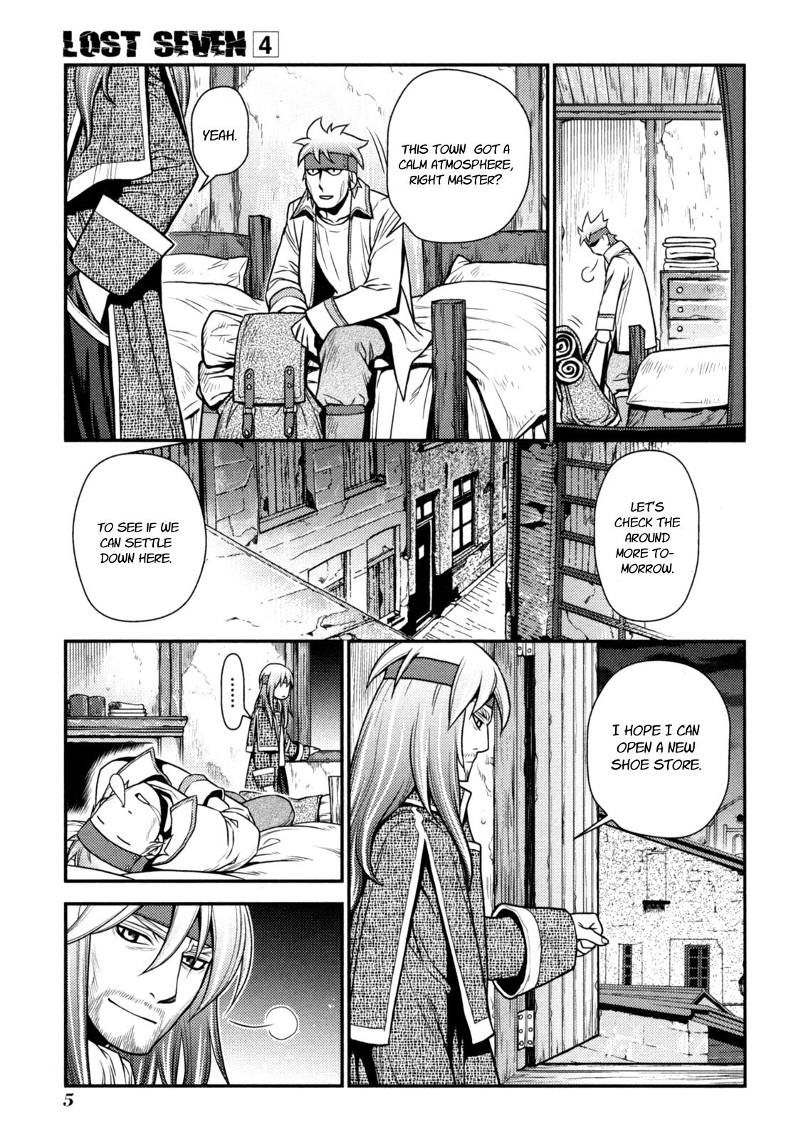 Lost Seven Chapter 16 page 9 - Chapter 16: Das Eselein / The Donkey