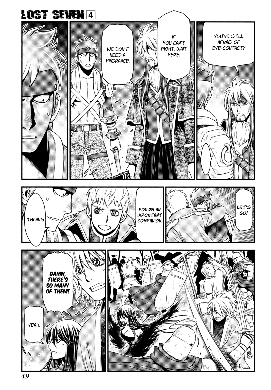 Lost Seven Chapter 17 page 13 - Chapter 17: Der Bärenhäuter / Bearskin