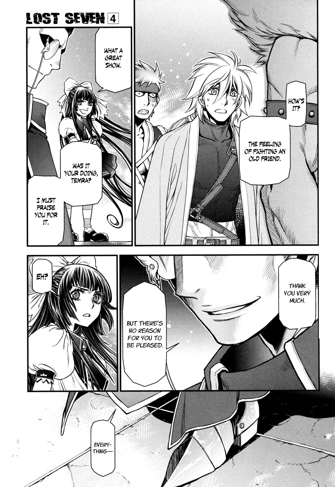 Lost Seven Chapter 17 page 34 - Chapter 17: Der Bärenhäuter / Bearskin