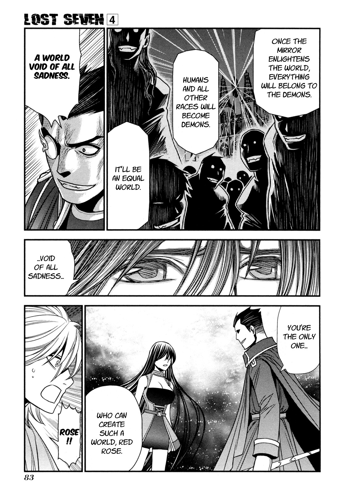 Lost Seven Chapter 18 page 12 - Chapter 18: Die Heilige Frau Kummernis / The Holy Woman Kummernis