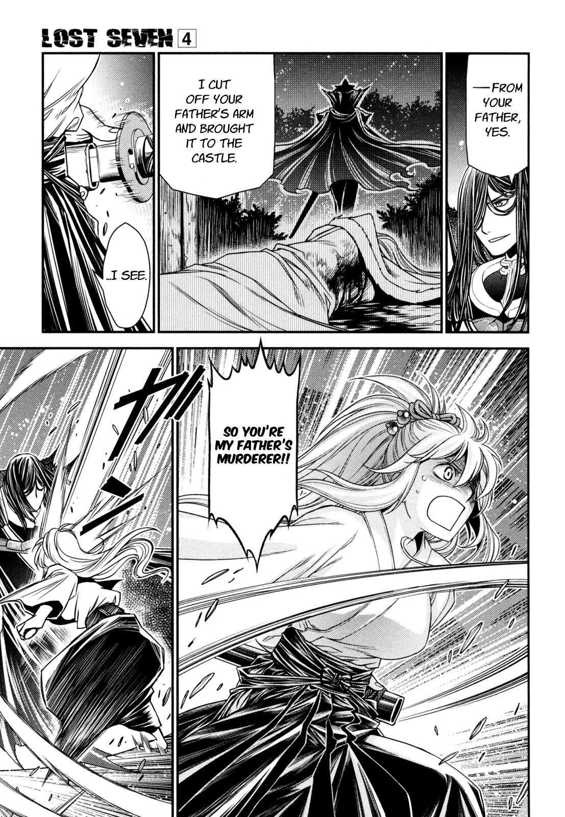 Lost Seven Chapter 18 page 14 - Chapter 18: Die Heilige Frau Kummernis / The Holy Woman Kummernis
