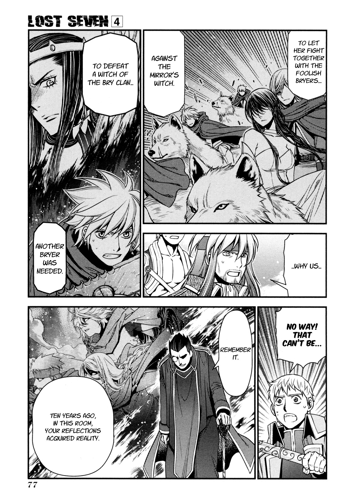 Lost Seven Chapter 18 page 6 - Chapter 18: Die Heilige Frau Kummernis / The Holy Woman Kummernis