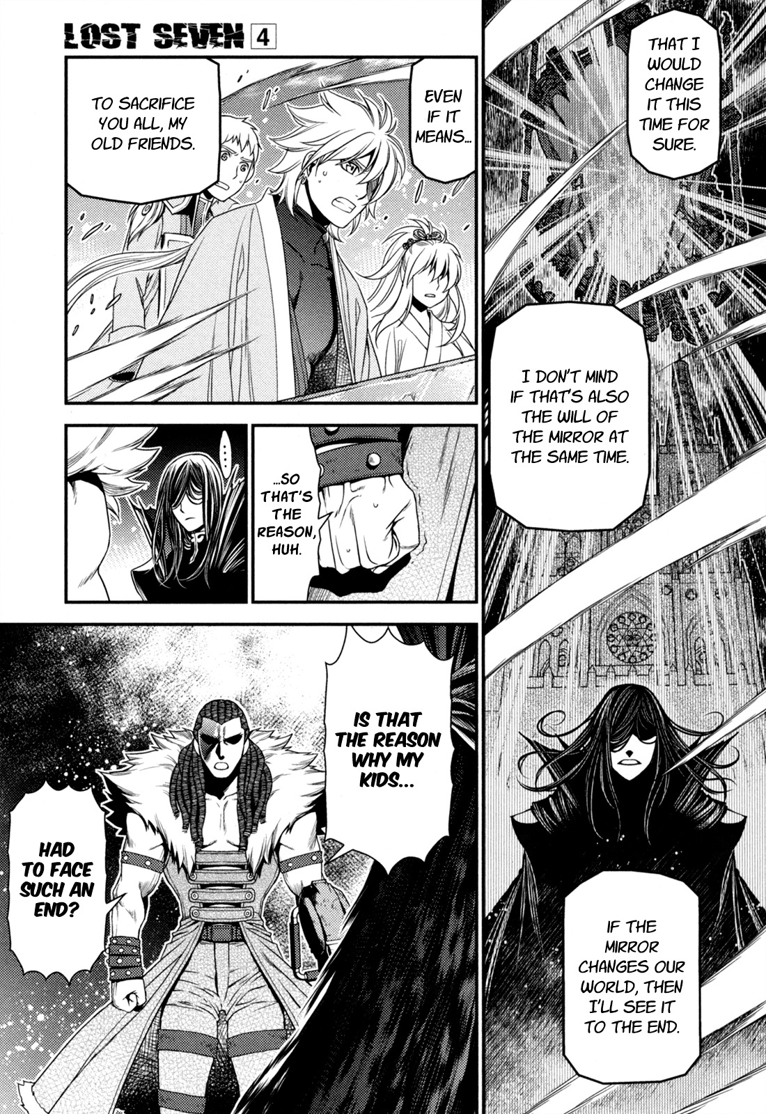 Lost Seven Chapter 18 page 8 - Chapter 18: Die Heilige Frau Kummernis / The Holy Woman Kummernis