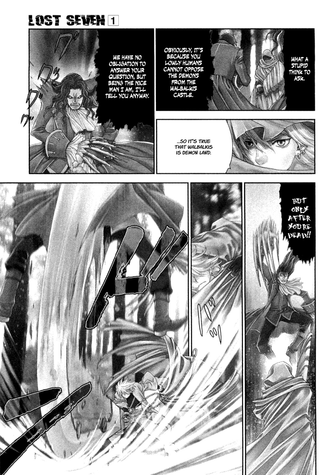 Lost Seven Chapter 2 page 3 - Chapter 2: Dornröschen / Sleeping Beauty