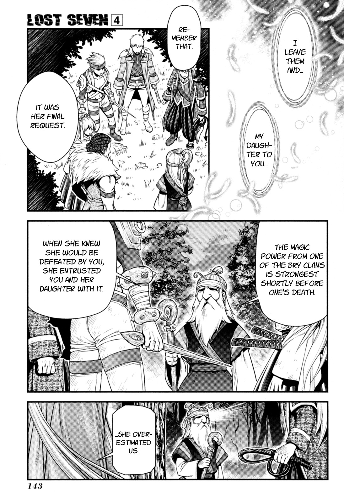 Lost Seven Chapter 20 page 12 - Chapter 20: Lieb und Leid Teilen / Sharing Joy and Sorrow