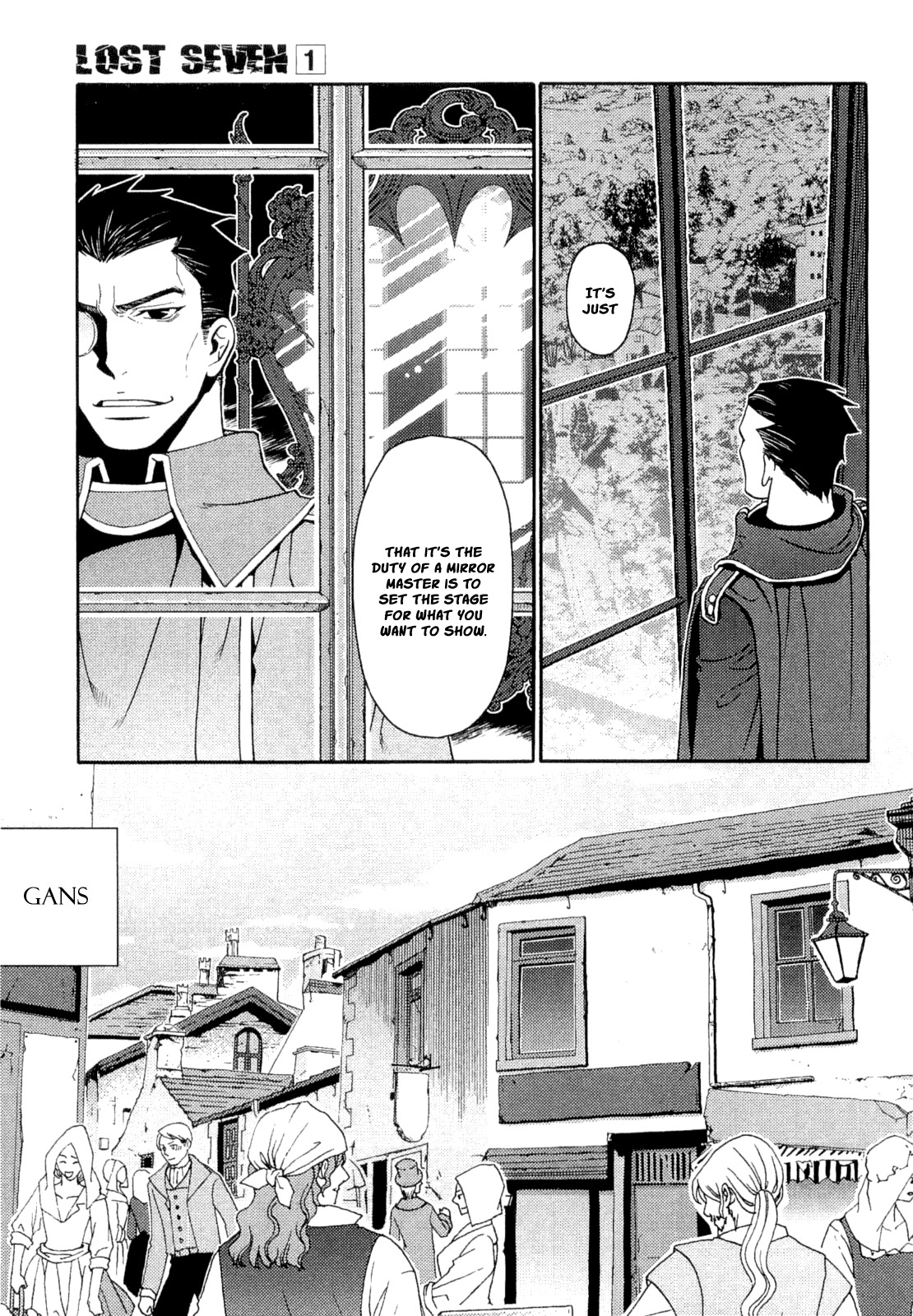 Lost Seven Chapter 3 page 3 - Chapter 3: Der Nagel / The Nail