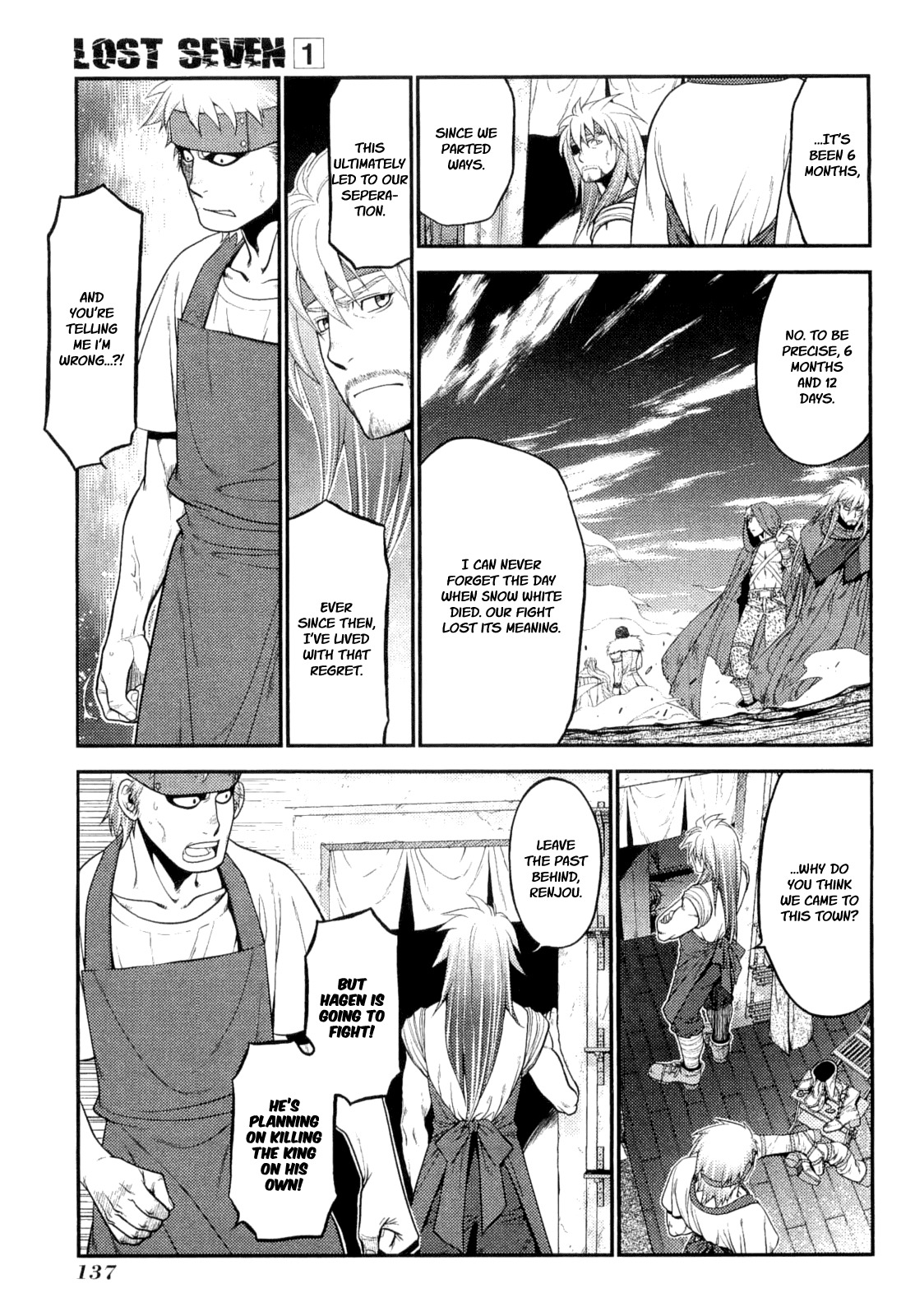 Lost Seven Chapter 4 page 13 - Chapter 4: Der Treuer Johannes / Trusty John